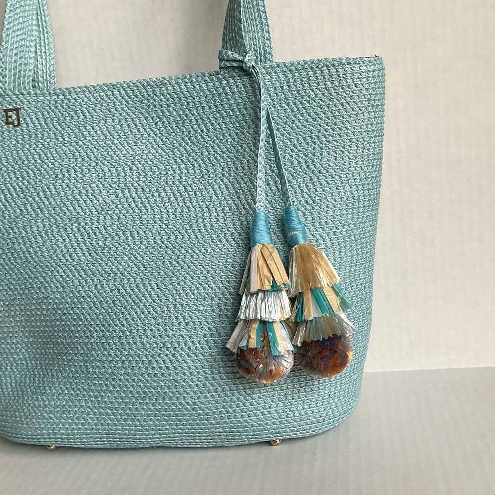 ERIC JAVITS Tassel Tote Bag - Picture 2 of 16
